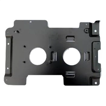Custom OEM aliminyòm bending brackets brackets bwat fèy metal fabrikasyon gwo twou san fon pwodwi yo